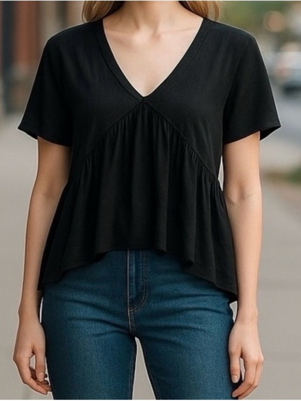 Free People boho styled shirt
